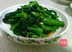 清炒芥兰的做法图解5
