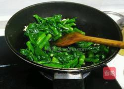 清炒芥兰的做法图解4