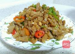 辣炒萝卜干的做法图解4