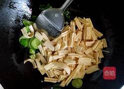 清炒腐竹的做法图解5