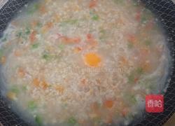 咸麦片粥的做法图解3