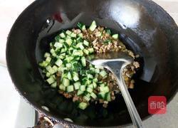 酸豆角炒肉末的做法图解7