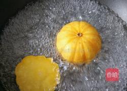 南瓜甜品盅的做法图解4