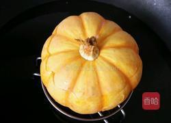 南瓜甜品盅的做法图解9