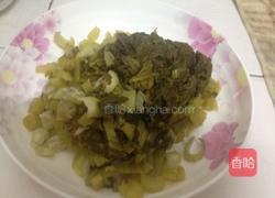 咸菜焖猪肉的做法图解2