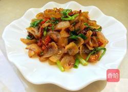 干煸牛皮的做法图解4