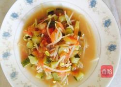 杂蔬盖浇通心粉的做法图解5