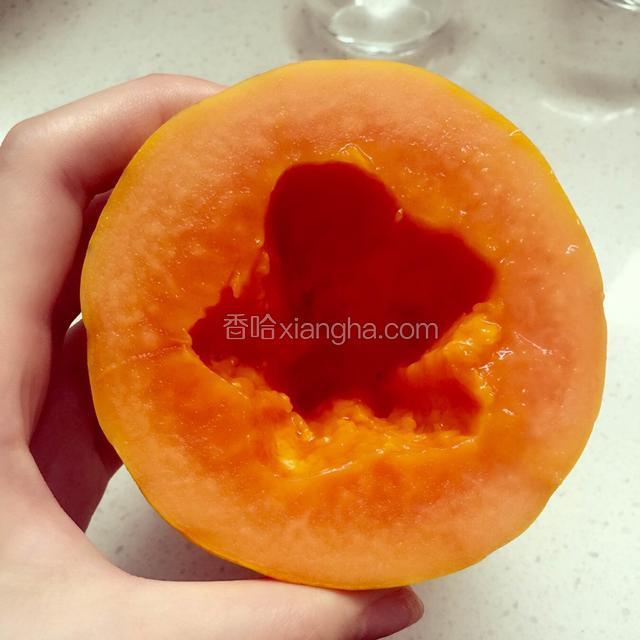 木瓜去籽