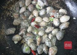 爆炒花蛤的做法图解5