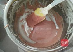 拉花戚风蛋糕(烤盘法）的做法图解16