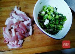 肉炒平菇的做法图解3