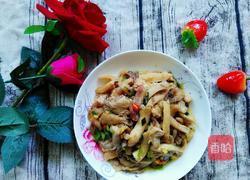 肉炒平菇的做法图解6