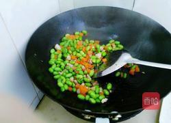 肉炒毛豆粒的做法图解4