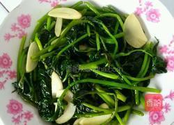 炒番薯叶的做法图解8
