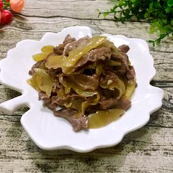 猪心炒咸菜的做法[图]