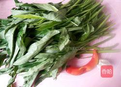 蚝油空心菜的做法图解1