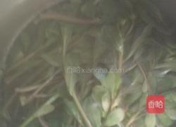 马齿苋炒柴鸡蛋的做法图解2