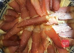 千張蒸臘肉的做法圖解3