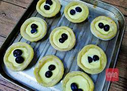 蓝莓蛋挞的做法图解12