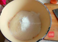 豆渣胡萝卜馒头的做法图解4