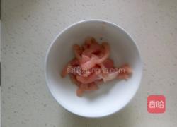 平菇油菜炒肉的做法图解1