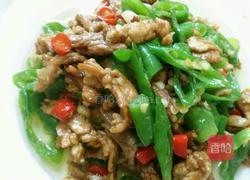 辣椒炒肉的做法图解6