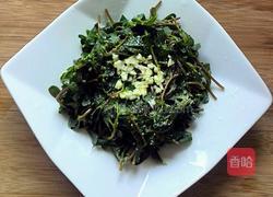 蒜蓉拌马齿苋的做法图解4