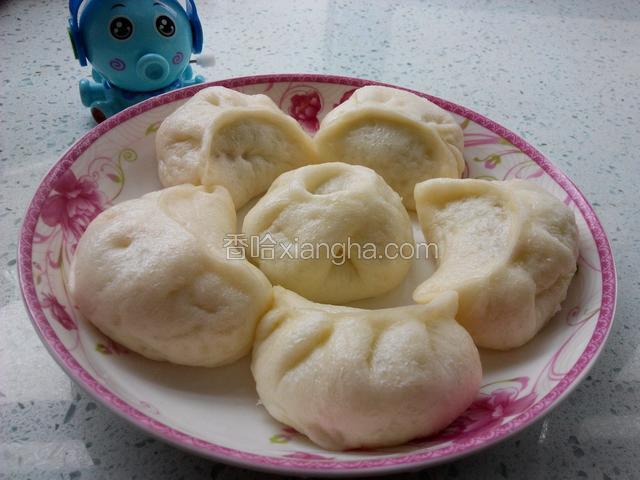 卷心菜粉条素包子