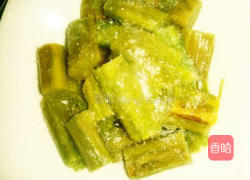 蒸霉菜杆的做法图解2