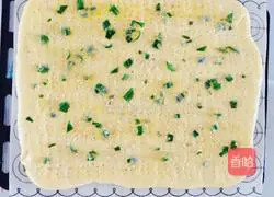 Illustration of how to make meat floss rolls 8