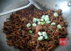 干缸豆烧肉的做法图解12