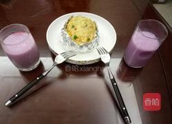 芝士鸡汁土豆泥 牛奶紫薯饮的做法图解6