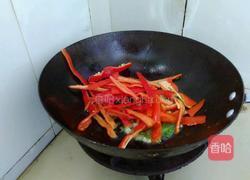 红椒茄子条的做法图解4
