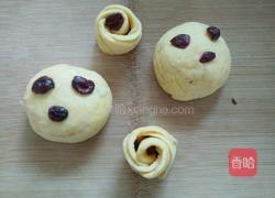 淡奶玫瑰南瓜馒头的做法图解5