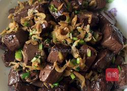 虾米炒猪血的做法图解6