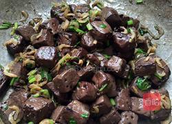 虾米炒猪血的做法图解5