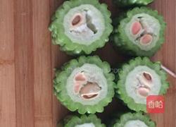 苦瓜酿肉的做法图解2