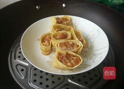 肉末猪肉卷的做法图解8