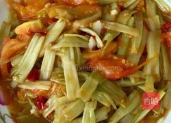 番茄空心菜梗酸的做法图解12