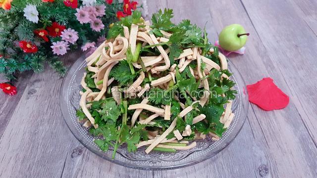 凉拌豆腐皮
