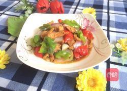 三色鸡丁的做法图解13