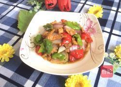 三色鸡丁的做法图解14