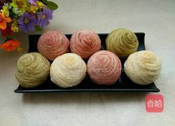 缤纷豆沙酥的做法图解24