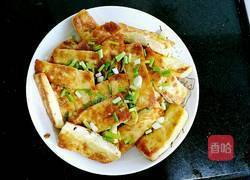 油煎豆腐的做法图解3