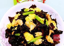 鲜虾木耳炒滑蛋的做法图解7