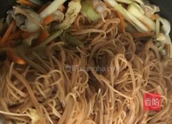 福州炒线面的做法图解15