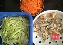 福州炒线面的做法图解3