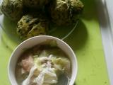 窝头与油条生菜汤更配哦的做法[图]