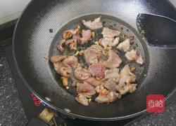 茭白炒肉片的做法图解4