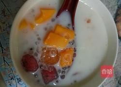 椰汁芒果西米露的做法图解4